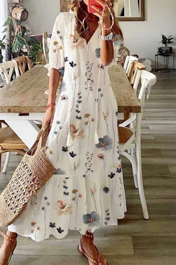 Chanty | Effortless Floral Maxi